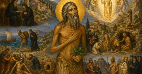 Όσιος Σάββας ο Βατοπεδινός, ο διά Χριστόν σαλός