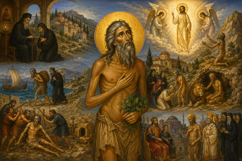 Όσιος Σάββας ο Βατοπεδινός, ο διά Χριστόν σαλός