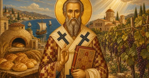 Όσιος Τύχων ο θαυματουργός του Λουχ