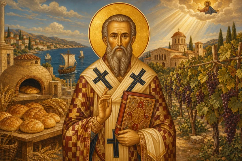 Όσιος Τύχων ο θαυματουργός του Λουχ