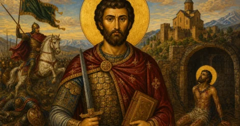 Ο Άγιος Σάλβα ο στρατηγός της Αχαλτσίχης