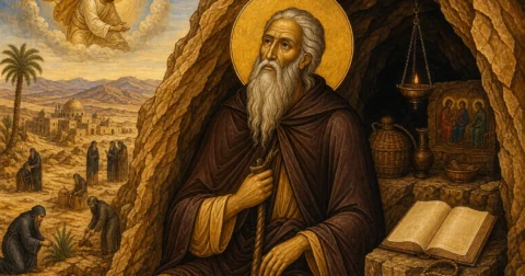 Ο Όσιος Παΐσιος ο Μέγας της Αιγύπτου