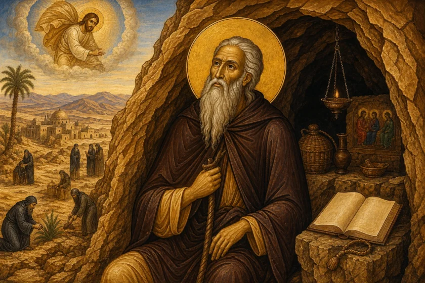 Ο Όσιος Παΐσιος ο Μέγας της Αιγύπτου