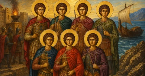 Οι επτά Μάρτυρες αδελφοί στη Θράκη και στον Καύκασο