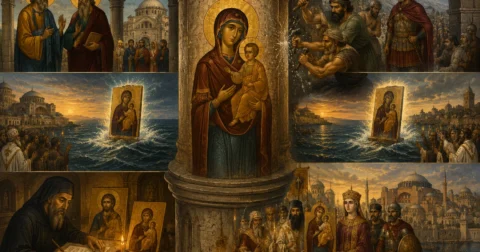 Ikona e mrekullueshme e Hyjlindës së Tikhvinit