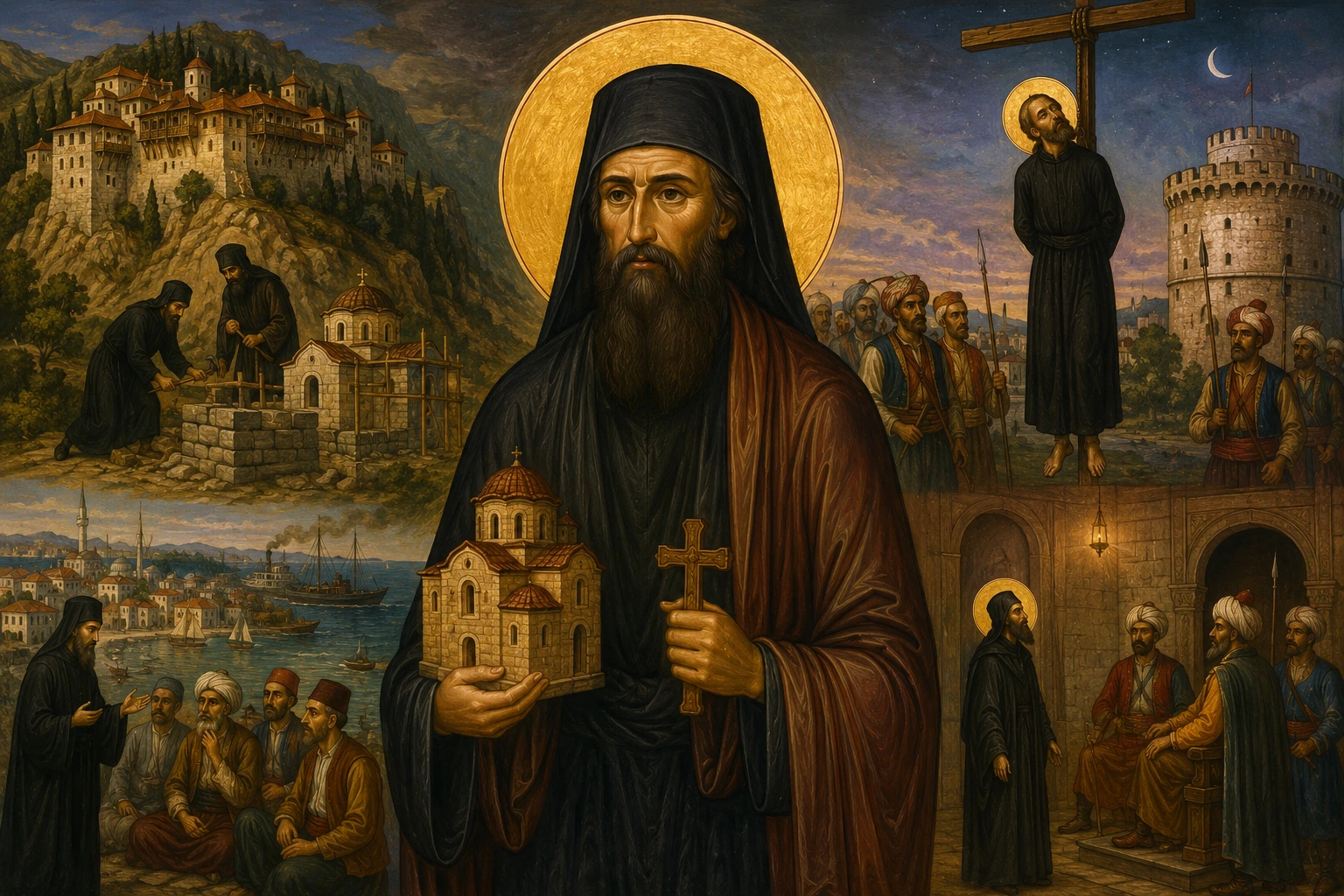 Oshënar martir Davidi Kydonievs dhe dëshira e martirizimit