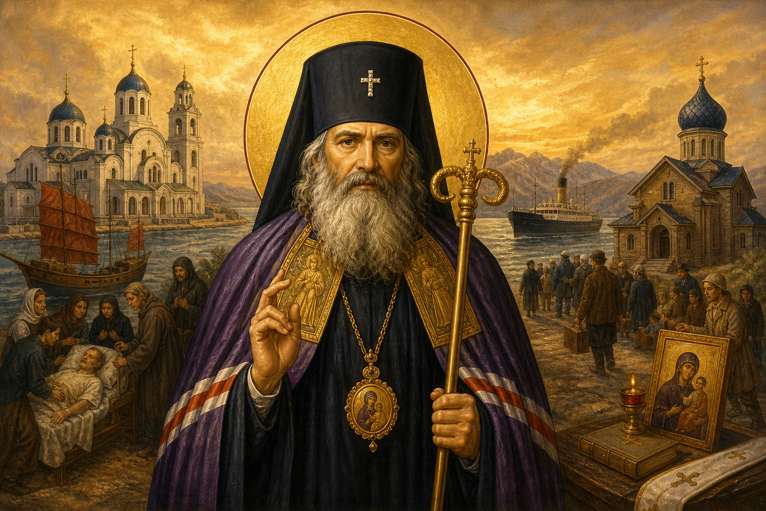 Ο Άγιος Ιωάννης Μαξίμοβιτς της Σαγκάης και του Σαν Φρανσίσκο