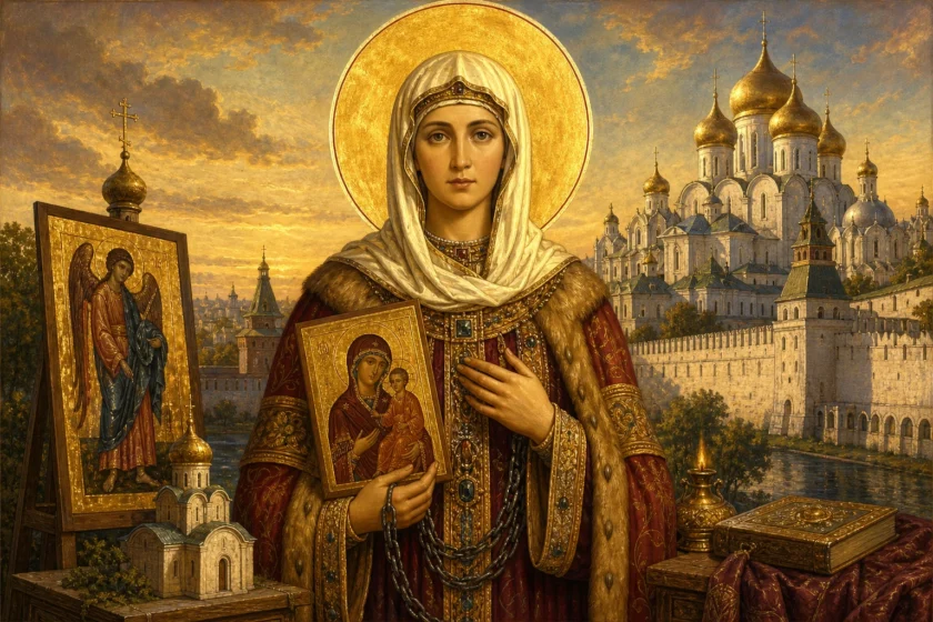 Shën Evdokia, Dukesha e Madhe e Moskës