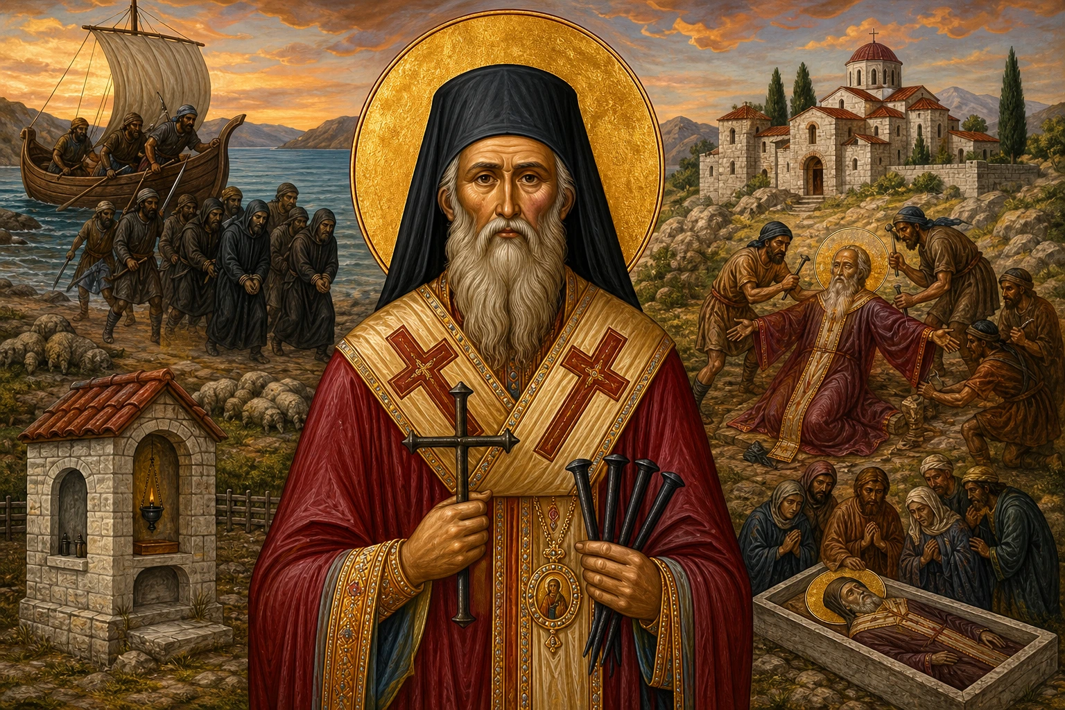 Shën Vlasios i Akarnanisë dhe drita në nëntë shekuj heshtje