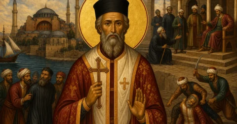 Hieromartir Anastasios Furier nga Agios Vlasios