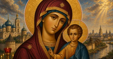 Ikona e Hyjlindës së Kazanit në Yaroslavl