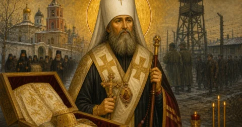 Gjetja e relikeve të Shën Hilarionit, Kryepeshkop i Bereas