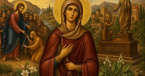 Veronika e gjakosur dhe mirënjohja e saj ndaj Krishtit