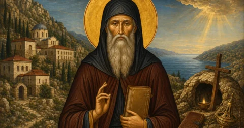 Oshënar Michael Maleinos, babai shpirtëror i Shën Athanasit të Athonitit