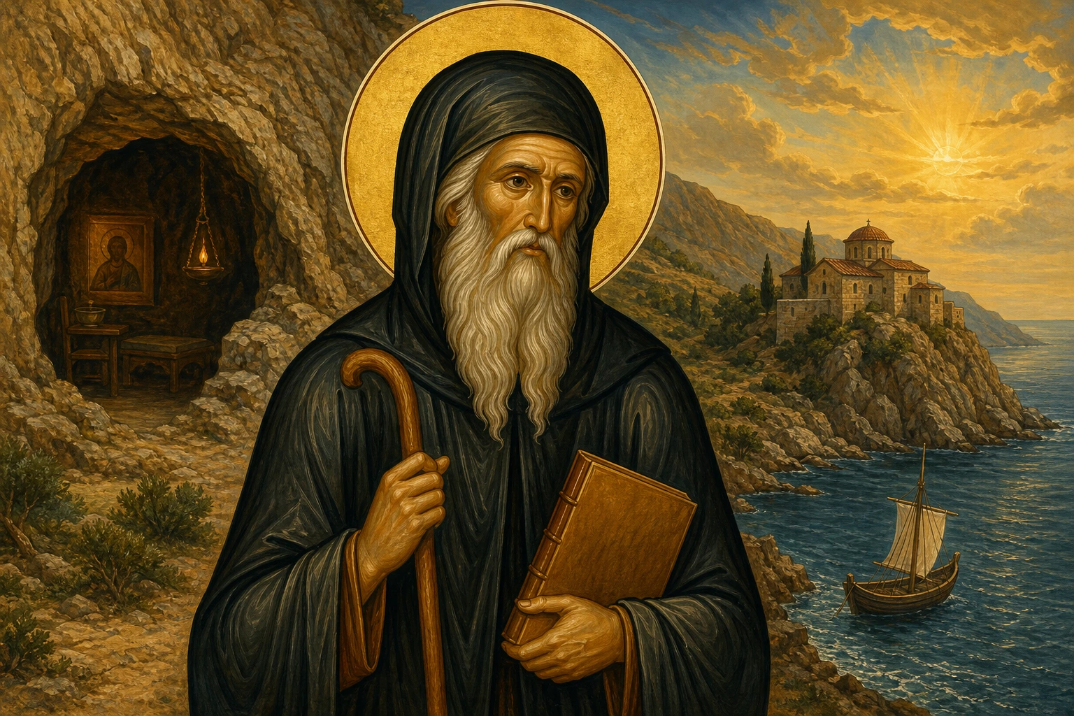 Όσιος Αρσένιος ο Αγιοφαραγγίτης, ο διδάσκαλος της νοεράς προσευχής