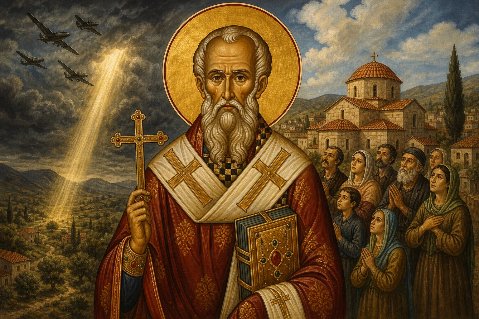 Oshënar Dios, mrekullibërësi i Kostandinopojës