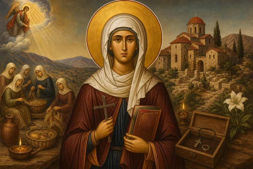 Oshënare Makrina, motra e madhe e Vasiliou të Madh