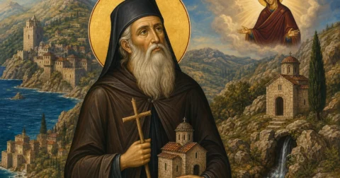 Oshënar Gerontios, pronari i parë i Sketës së Shën Anës