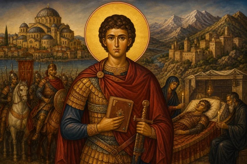 Ο Όσιος Ευδόκιμος ο Δίκαιος της Καππαδοκίας
