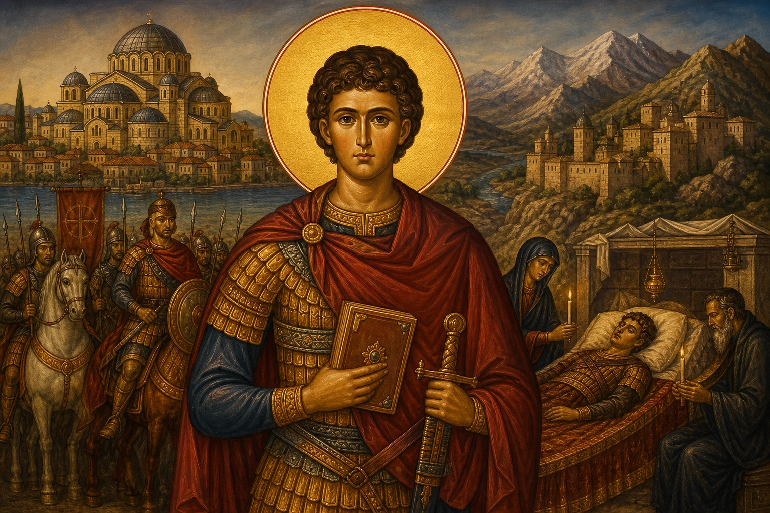 Ο Όσιος Ευδόκιμος ο Δίκαιος της Καππαδοκίας