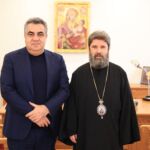Kryepiskopi i Tiranës, Durrësit edhe gjithë Shqipërisë Fortlumturia e Tij Imzot Joani pret në takim Ministrin e Ekonomisë, Kulturës dhe Inovacionit Z. Blendi Gonxhe. 08.07.2025 Kryepiskopi i Tiranës, Durrësit edhe gjithë Shqipërisë Fortlumturia e Tij Imzot Joani pret në takim Ministrin e Ekonomisë, Kulturës dhe Inovacionit Z. Blendi Gonxhe. 08.07.2025
