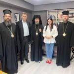 Prefekti i Qarkut Vlorë mirëpriti Kryepeshkopin e Tiranës, Durrësit dhe gjithë Shqipërisë, Fortlumturinë e Tij, Imzot Joan Pelushi. 09.08.2025