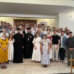 Fortlumturia e Tij, Imzot Joani, priti sot në Qendrën Sinodike të Kryepiskopatës një grup të rinjsh nga Kisha Orthodhokse e Polonisë, të udhëhequr nga atë Piotr Makal.