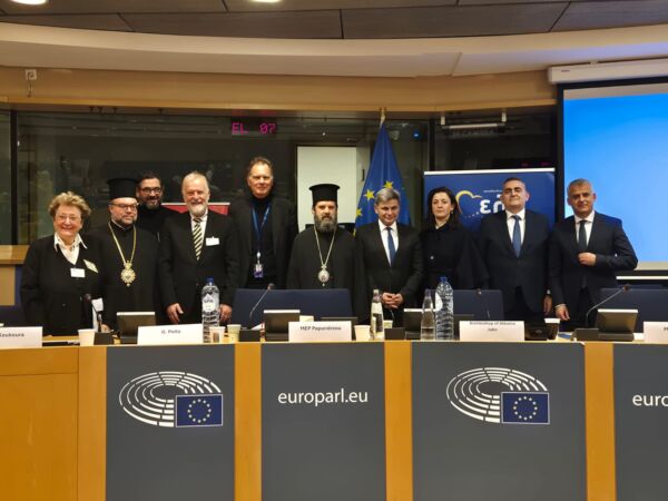 Ο Αρχιεπίσκοπος Ιωάννης στις Βρυξέλλες: Συναντήσεις με πρέσβεις και επίσημη εκδήλωση στο Ευρωπαϊκό Κοινοβούλιο για τον μακαριστό Αρχιεπίσκοπο Αναστάσιο