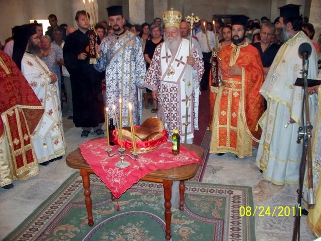 Kremtimi i shën Kozmait në Kolkondas të Fierit