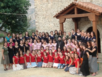 Kampi i dytë i vajzave “Bariu i Mirë” në Shën Joan Vladimir — Të gjitha së bashku, me gëzimin e Ngjalljes