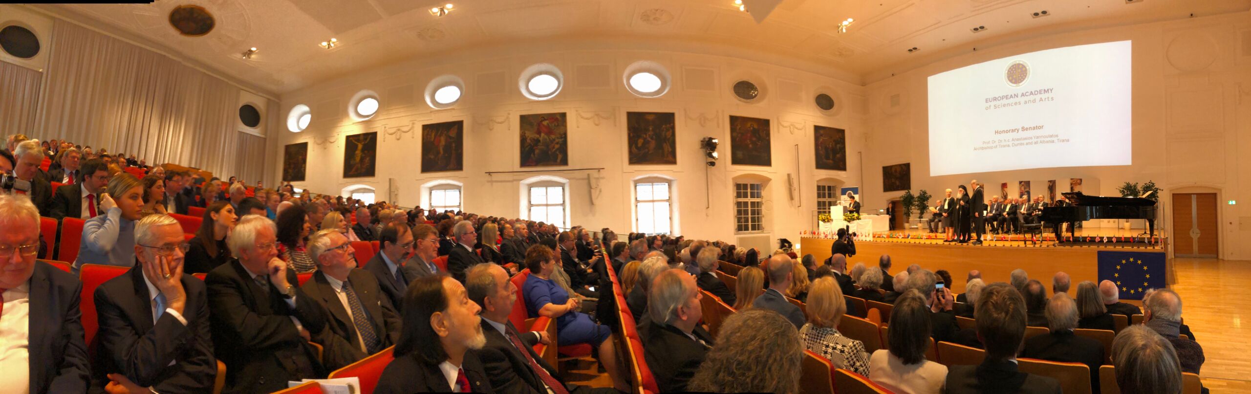 Kryepiskopi Anastas - Senator Nderi i Akademisë Evropiane të Shkencave dhe Artit