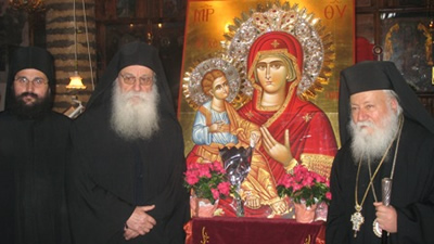 Ikona e Hyjlindëses “Udhëheqëse” — dhuratë e veçantë nga Mali i Shenjtë për Beratin