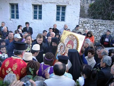 Ikona e Hyjlindëses “Udhëheqëse” — dhuratë e veçantë nga Mali i Shenjtë për Beratin
