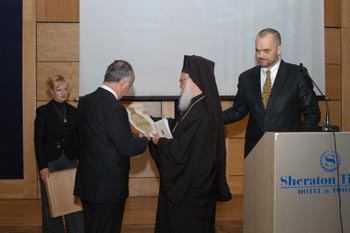 His Beatitude Archbishop Anastasios Awarded with the Title “Honorary Citizen of Tirana”
