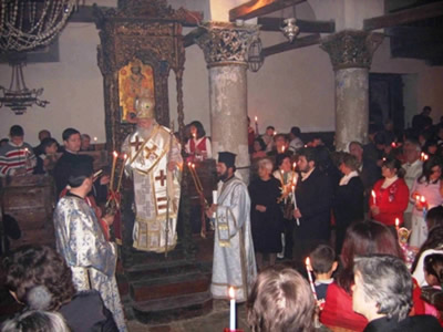 Kremtimi i Ngjalljes së Zotit Krisht në Berat