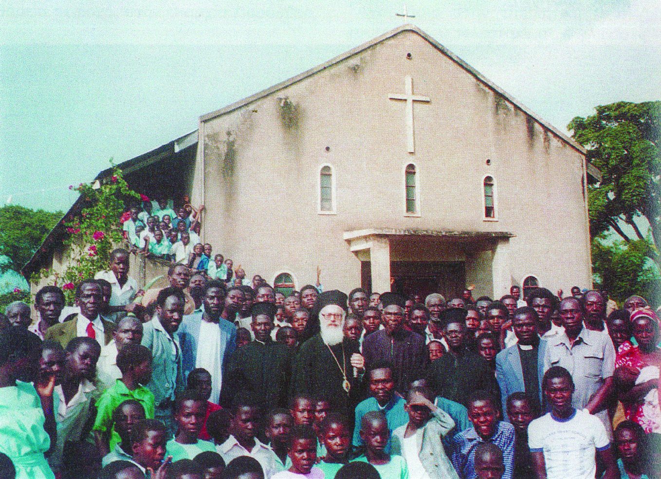 Pas Liturgjisë Hyjnore, Kisha e Shën Spiridhonit në Nzinze, Uganda (1988).