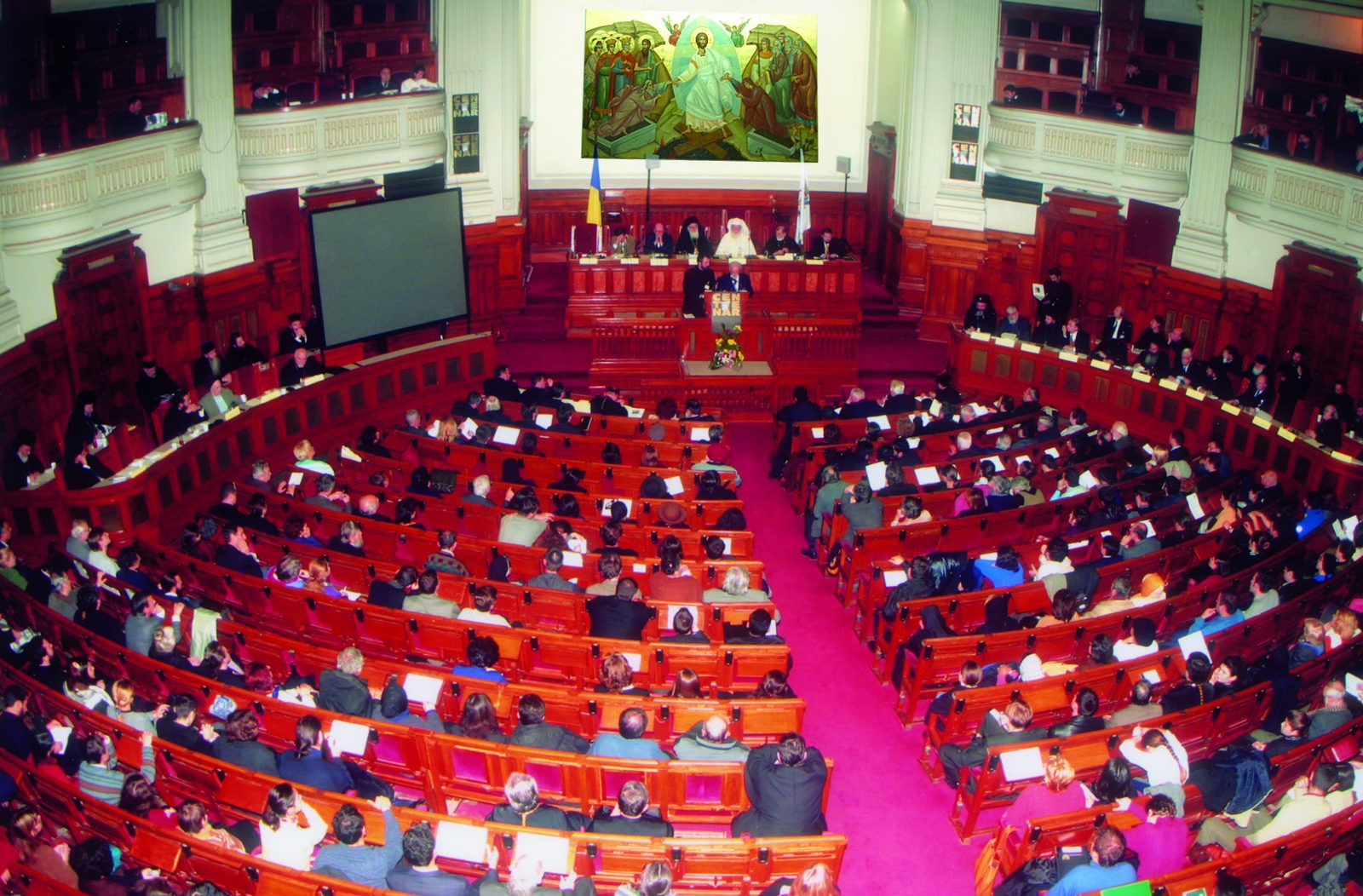 Konferencë panortodokse me temë “Teologjia Bashkëkohore”, Bukuresht, Rumani (2003).
